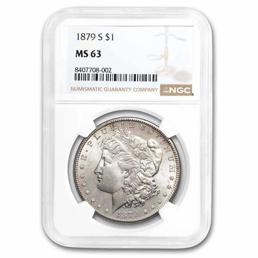 1879 S Morgan Silver Dollar Value - APMEX